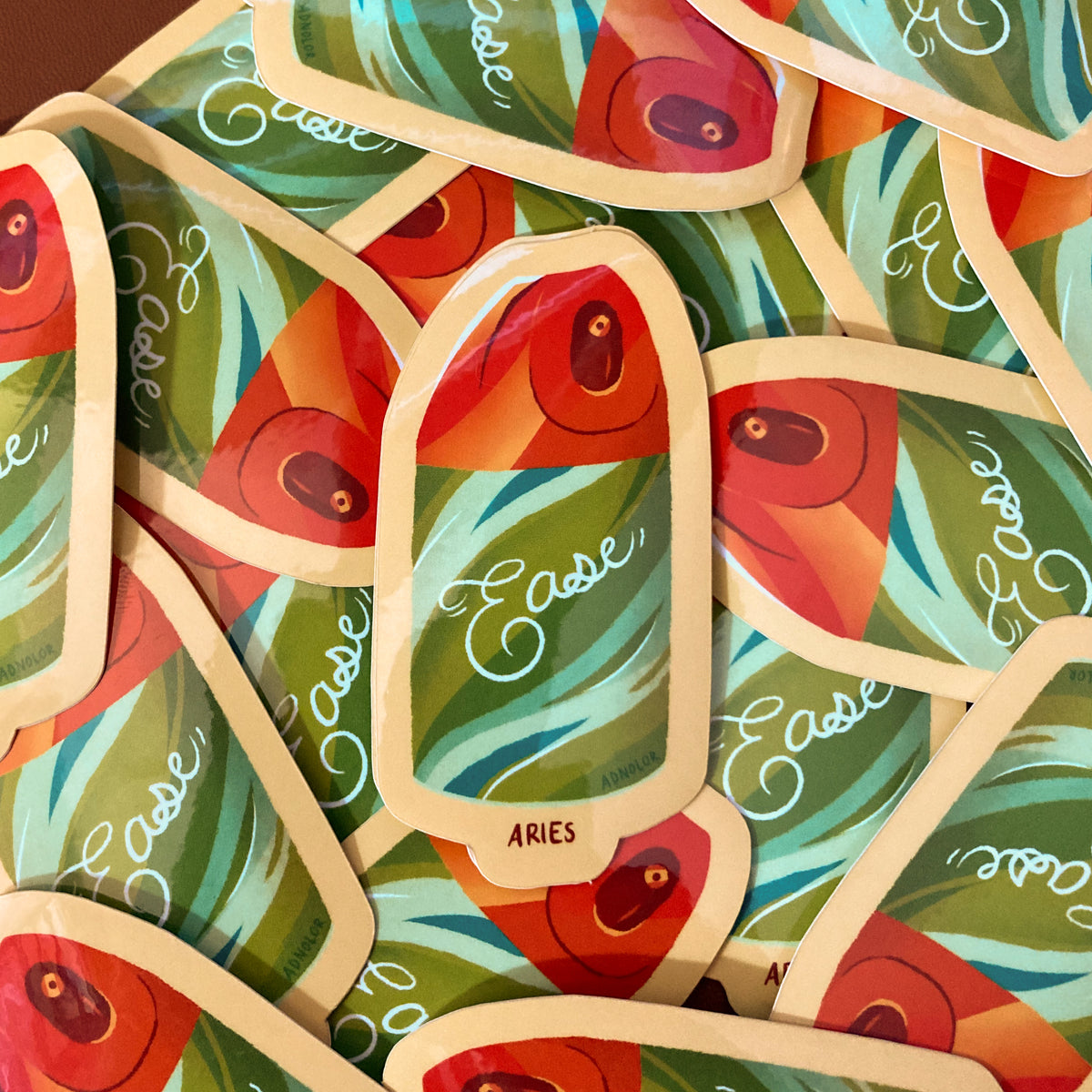 Aries Vinyl Stickers