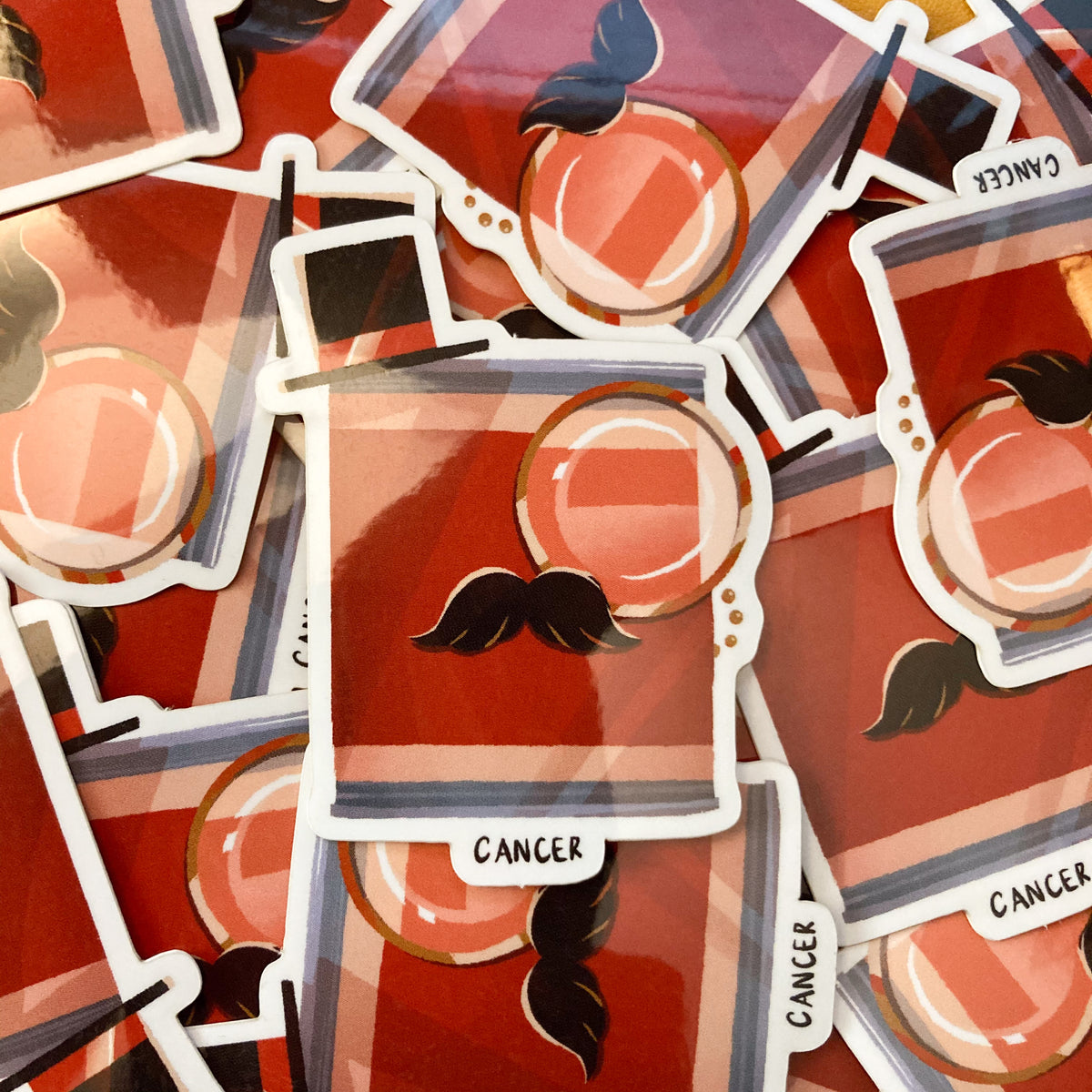 Cancer Vinyl Stickers